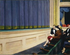 Erster Reihe Orchester — Edward Hopper