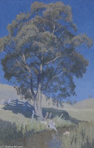 A Summer Idyll — Elioth Gruner