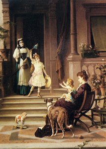 Crosio Luigi Sisters Homecoming — Jasper Francis Cropsey