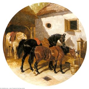 The Farmyard — जॉन फ्रेडरिक हेरिंग जूनियर