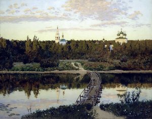 Quiet Cloister — Isaak Ilyich Levitan