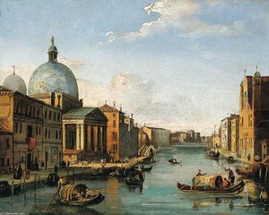 Venetian View — Giovanni Migliara
