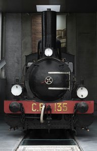 Steam Locomotive Cp 135 — Saxon Engineering Factory, Formerly Richard Hartmann