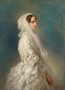 Portrait Of Empress Alexandra Feodorovna — 프란츠 자베르 빈터할터