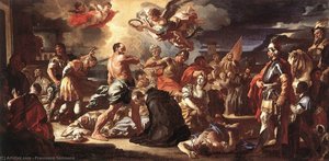 The Martyrdom Of Sts Placidus And Flavia — Франческо Солимена