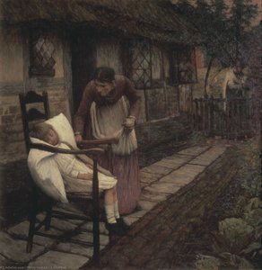 The Man With The Scythe — Henry Herbert La Thangue