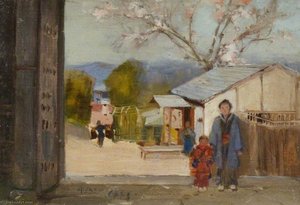 Kyoto Scene, Japan — Alfred East