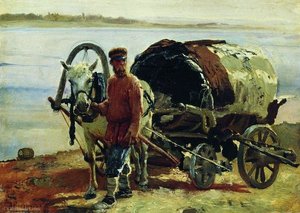 Sledge — Aleksei Ivanovich Korzukhin