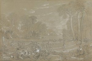 The Golden Age (study) — James Francis Danby