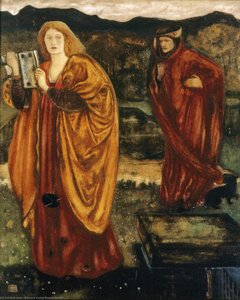 Merlin And Nimue — Edward Coley Burne-jones