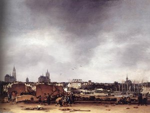 View Of Delft After The Explosion Of 1654 — Egbert Van Der Poel