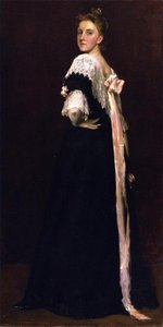 Retrato De Lydia Field Emmet (também Conhecida Como Miss E, Retrato De Miss E.) — William Merritt Chase