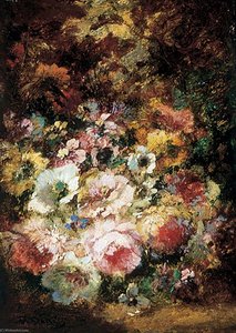 Flowers — Narcisso Díaz De La Peña