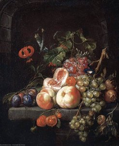 Still-life Of Fruit — Cornelis De Heem