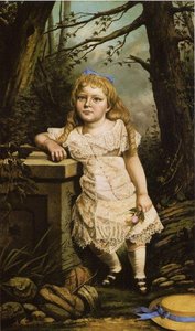 Portrait Of Miss Percy Ferguson, Greenville, Mississippi — William Aiken Walker