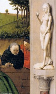 The Nativity (detail)2 — Petrus Christus