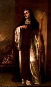Santa Eustoquio — Juan De Valdés Leal
