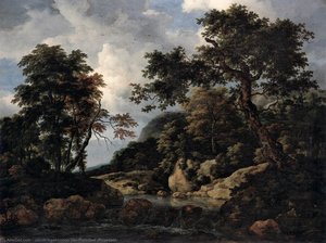 Il Ruscello Nella Foresta — Jacob Van Ruisdael