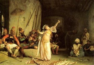 The Dance Of The Almeh — Jean-léon Gérôme
