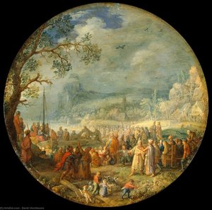Sermon Of Christ At The Lake Genezareth — David Vinckboons