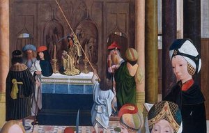 The Holy Kinship (detail) — Geertgen Tot Sint Jans