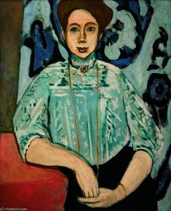 Portrait Of Greta Moll — Henri Matisse