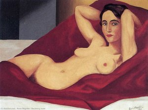 Liegender Akt — René Magritte