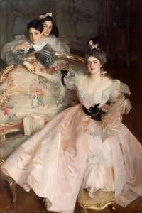 Madame Carl Meyer Et Ses Enfants — John Singer Sargent