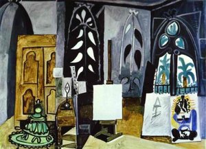 The Studio Of La Californie At Cannes — Pablo Picasso