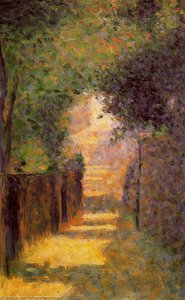 Parigi, Rue Saint-vincent Alla Primavera — Georges Pierre Seurat