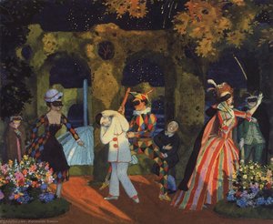 Italian Comedy 1 — Konstantin Andreevic Somov