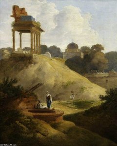 Landscape In Northern India — Thomas In William Daniell