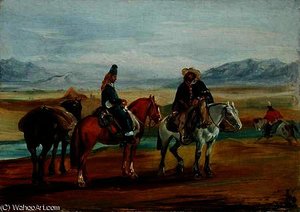 Chilean Huasos — Johann Moritz Rugendas
