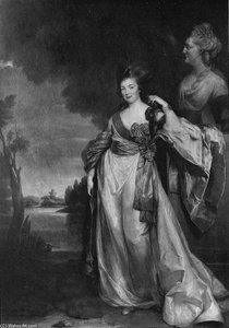 Portrait Of Aleksandra Branicka — Richard Brompton
