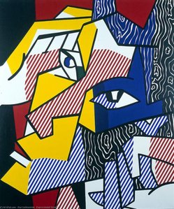Expressionist Head 2 — Roy Lichtenstein
