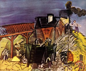 Treading The Blue Sky — Raoul Dufy