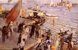The Grand Canal, Venice — Ettore Tito