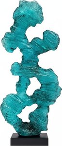 Serene Panda Sculpture – Customizable Resin Art Piece