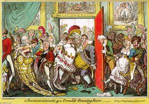 Crowded Drawing Room