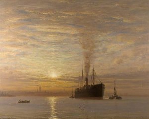 Back To The Clyde – Sunset — Patrick Downie