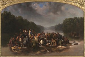 Marion Crossing The Peedee — William Tylee Ranney