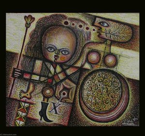 Lettre X — Robert Tatin