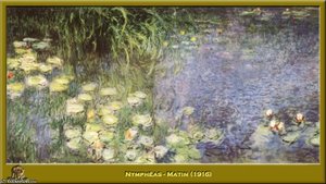 Nympheas - Matin — Claude Monet