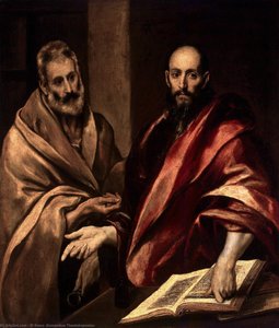 Los Apóstoles Pedro Y Pablo — El Greco