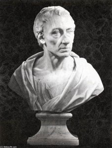 Bust Of Alexander Pope — Louis-françois Roubiliac