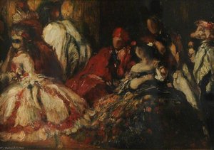 A Fancy Dress Dinner Party — Charles De Sousy Ricketts