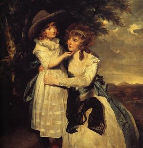 Miss Cocks Og Hendes Niece — Sir Joshua Reynolds