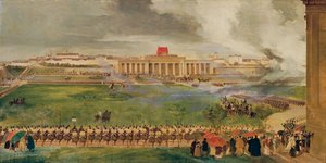 The Field Fair On The Outer Burgplatz On April 13, 1826 — Peter Fendi