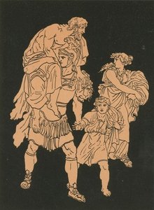 The Flight From Troy — Бартоломео Пинелли