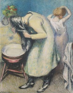 Washing Hair — Aksel Waldemar Johannessen